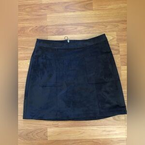 Suede Mini-skirt, Old Navy